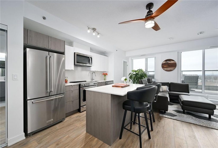 Open Concept Kitchen