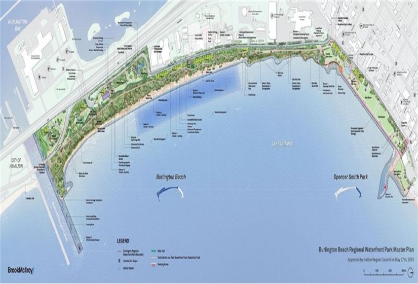 Expansion Plans for nearby Burlington Beach.