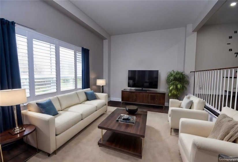 - Virtually Staged Living Room