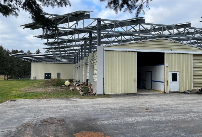 8,000 sq ft storage utility building  - even an indoor skating rink