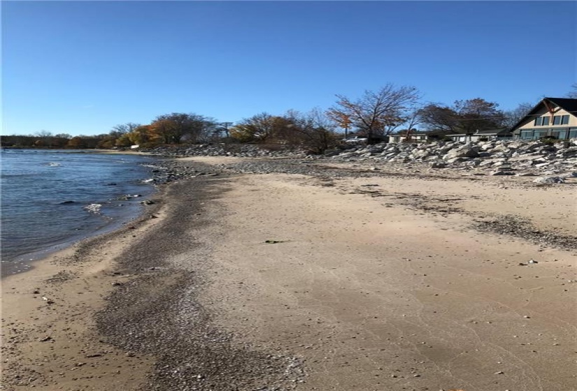 Beach at Right of Way