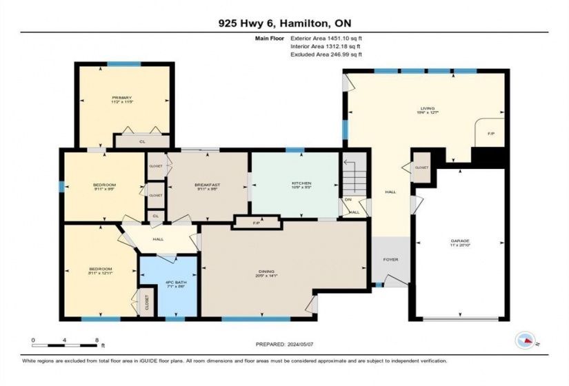 925 HIGHWAY 6, Flamborough, Ontario L8N 2Z7, 3 Bedrooms Bedrooms, ,1 BathroomBathrooms,Residential,Sale,HIGHWAY 6,H4197251