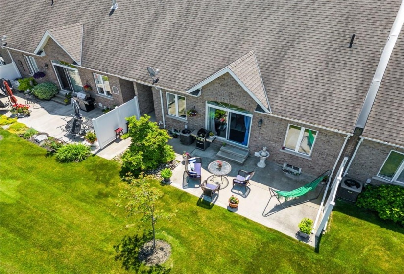 Large Concrete Patio