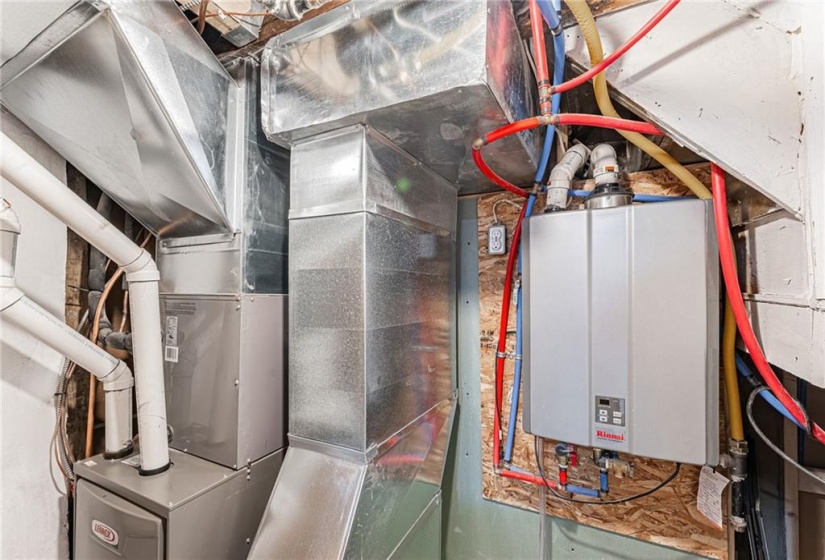 All new wiring, plumbing, furnace, central heat pump & more!