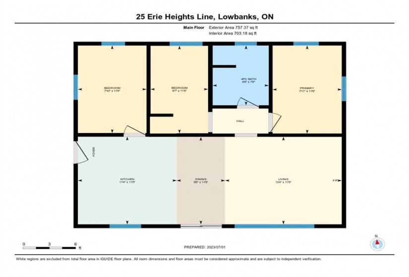 25 Erie Heights Line, Lowbanks, Ontario N0A 1K0, 3 Bedrooms Bedrooms, ,1 BathroomBathrooms,Residential,Sale,Erie Heights,H4201248