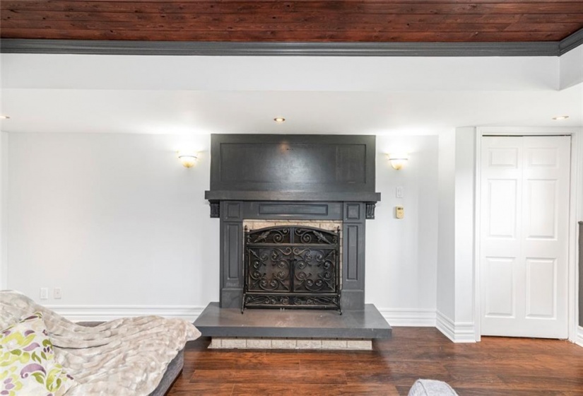 Family Room with Fireplace.