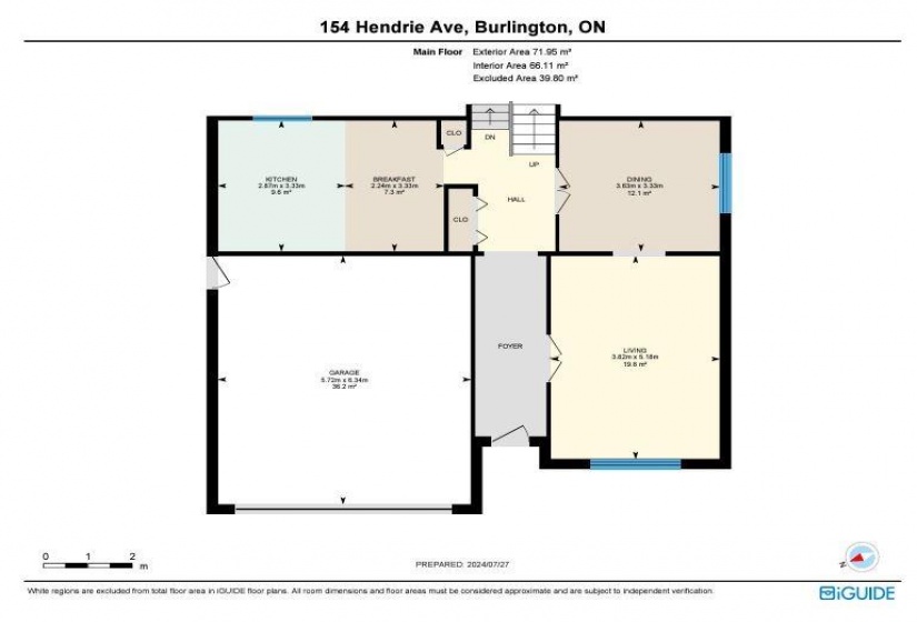 154 Hendrie Avenue, Burlington, Ontario L7T 4C2, 4 Bedrooms Bedrooms, ,2 BathroomsBathrooms,Residential,Sale,Hendrie,H4199870