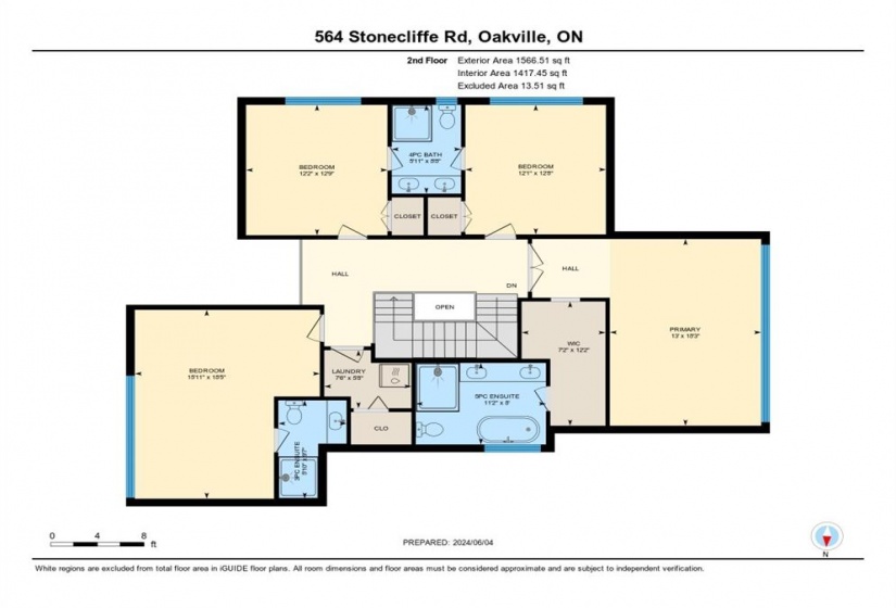 564 Stonecliffe Rd Road, Oakville, Ontario L6L 4N9, 6 Bedrooms Bedrooms, ,6 BathroomsBathrooms,Residential,Sale,Stonecliffe Rd,H4195888