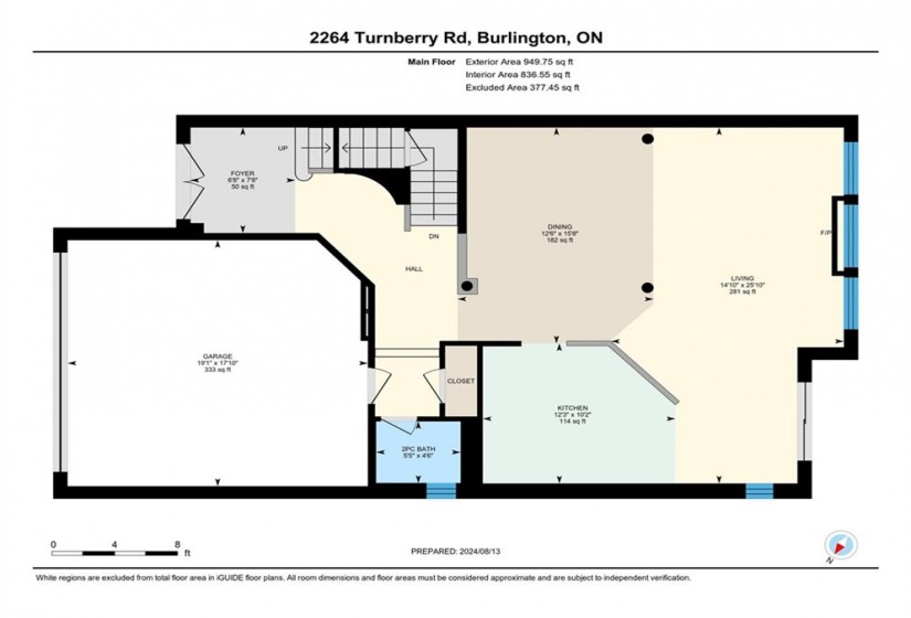 2264 Turnberry Road, Burlington, Ontario L7M 4S6, 3 Bedrooms Bedrooms, ,3 BathroomsBathrooms,Residential,Sale,Turnberry,H4196796