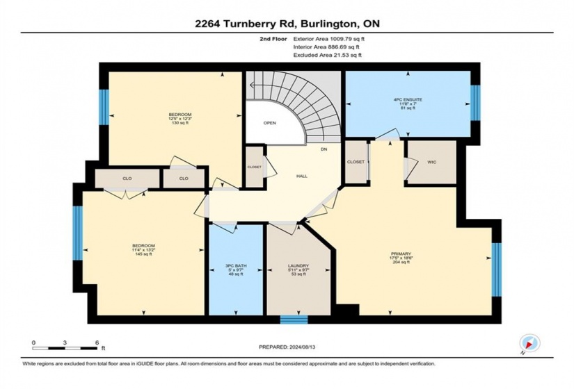 2264 Turnberry Road, Burlington, Ontario L7M 4S6, 3 Bedrooms Bedrooms, ,3 BathroomsBathrooms,Residential,Sale,Turnberry,H4196796