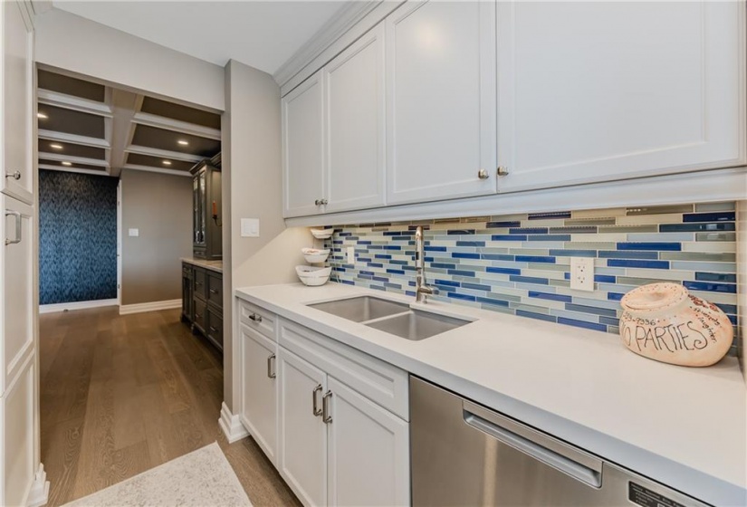 No space wasted in the kitchen - each cupboard was carefully designed to maximize space, storage and efficiency.