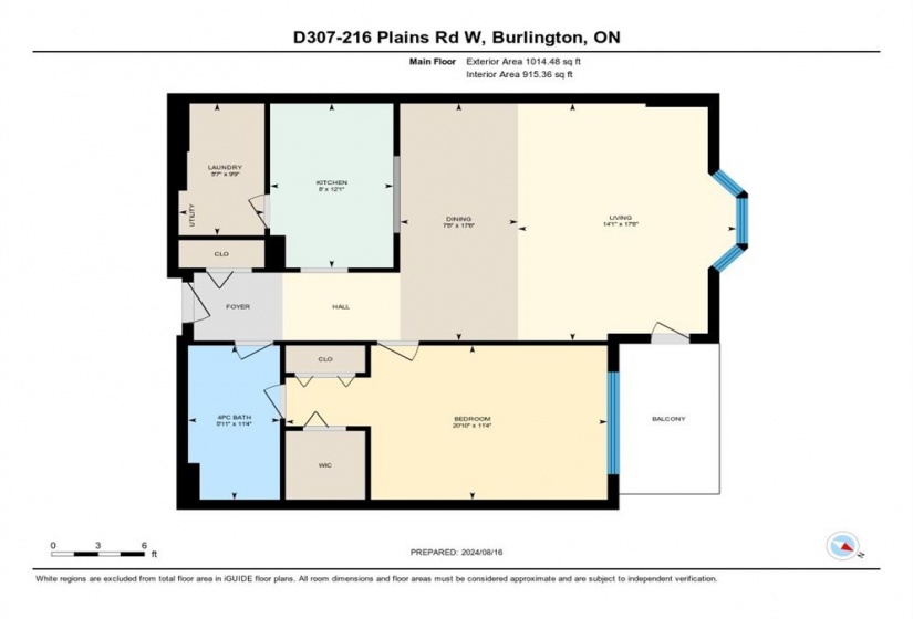 216 Plains Road, Burlington, Ontario L7T 4M1, 1 Bedroom Bedrooms, ,Residential,Sale,Plains,H4202590