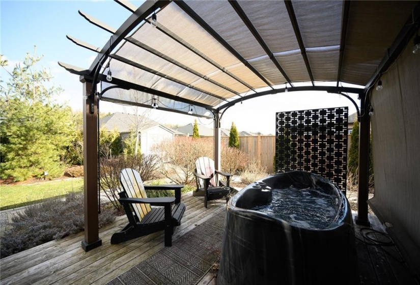 Secondary Patio w/ Hot Tub