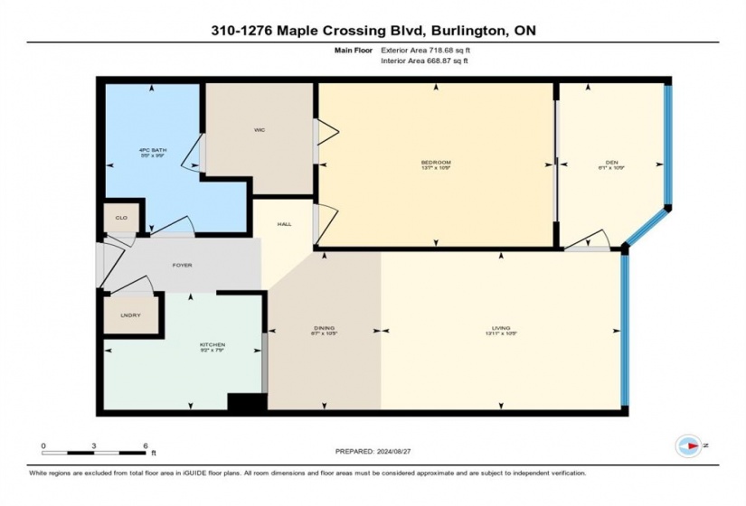 1276 MAPLE CROSSING Boulevard, Burlington, Ontario L7S 2J9, 1 Bedroom Bedrooms, ,1 BathroomBathrooms,Residential,Sale,MAPLE CROSSING,H4204943