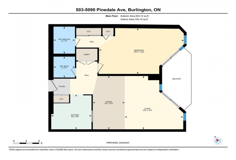 5090 Pinedale Avenue, Burlington, Ontario L7L 3V8, 1 Bedroom Bedrooms, ,1 BathroomBathrooms,Residential,Sale,Pinedale,H4205193