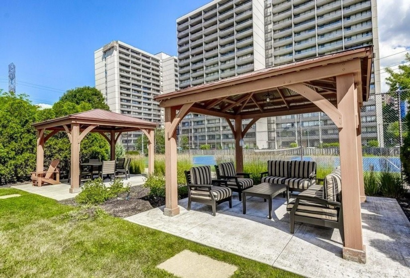 Covered gazebos