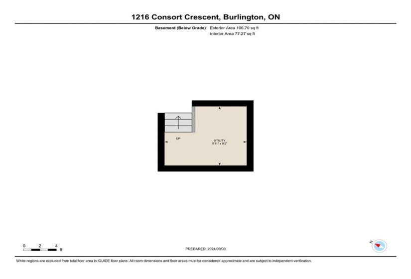 1216 Consort Crescent, Burlington, Ontario L7M 1J7, 3 Bedrooms Bedrooms, ,1 BathroomBathrooms,Residential,Sale,Consort,H4205696