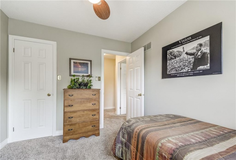 bedroom closet is a walk-in