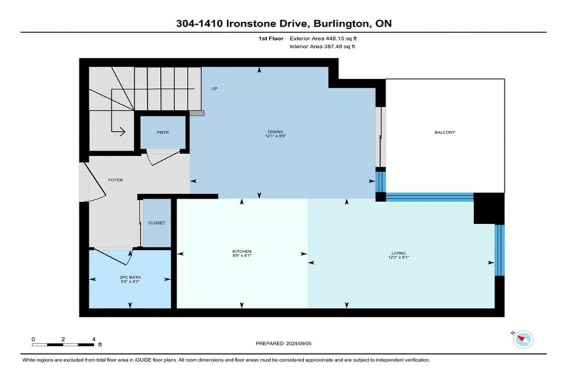 1940 IRONSTONE Drive, Burlington, Ontario L7L 0E4, 1 Bedroom Bedrooms, ,1 BathroomBathrooms,Residential,Sale,IRONSTONE,H4206065