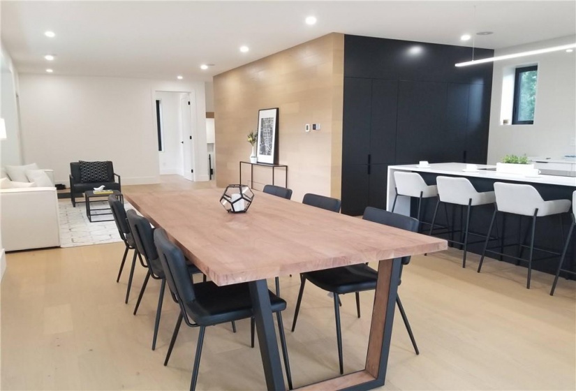 Great Room. Dining, cooking and living in an open concept space