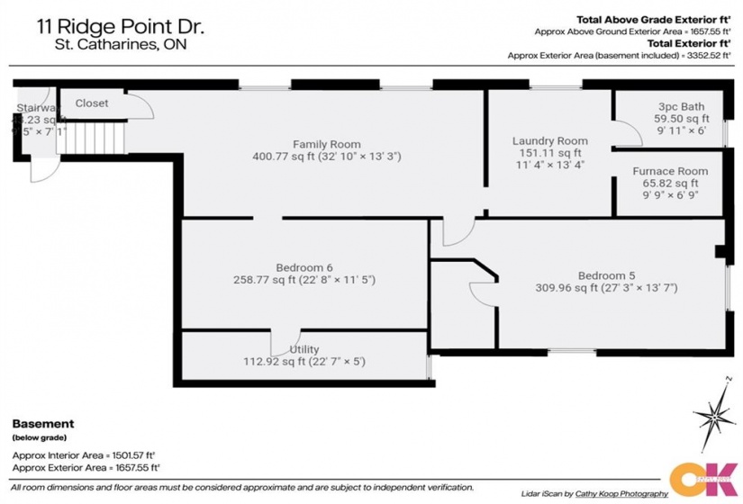 11 RIDGE POINT Road, St. Catharines, Ontario L2T 2S8, 6 Bedrooms Bedrooms, ,2 BathroomsBathrooms,Residential,Sale,RIDGE POINT,H4206689