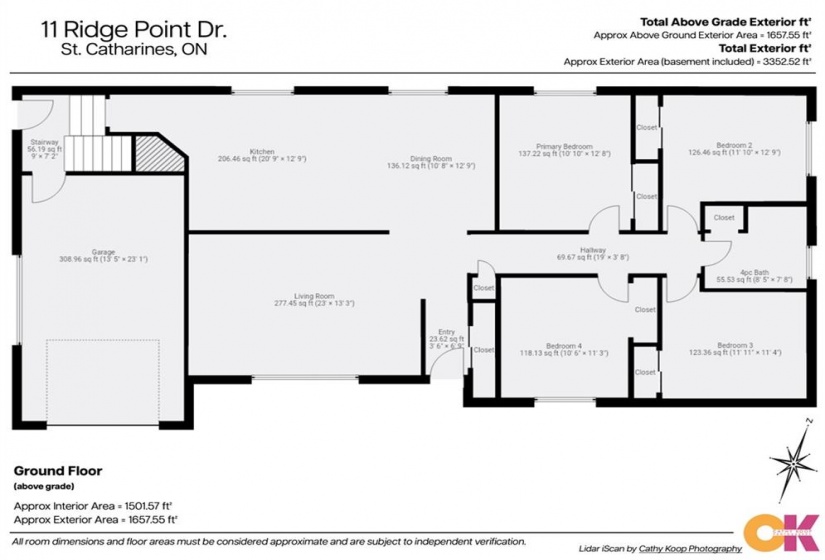 11 RIDGE POINT Road, St. Catharines, Ontario L2T 2S8, 6 Bedrooms Bedrooms, ,2 BathroomsBathrooms,Residential,Sale,RIDGE POINT,H4206689