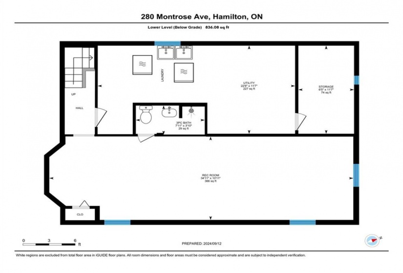 280 Montrose Avenue, Hamilton, Ontario L3M 3N8, 3 Bedrooms Bedrooms, ,2 BathroomsBathrooms,Residential,Sale,Montrose,H4206634