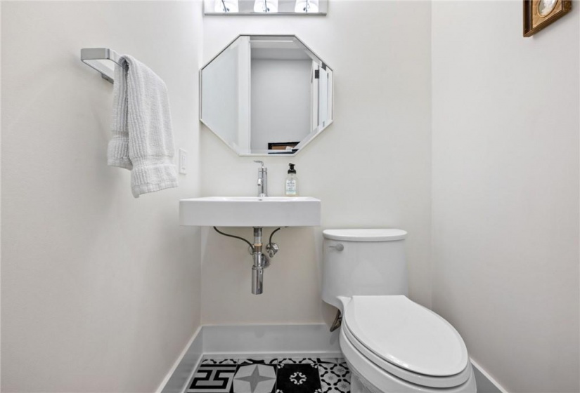 2-pc powder room on main-floor