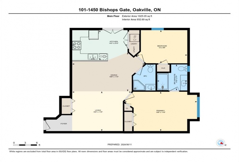 1450 BISHOPS Gate, Oakville, Ontario L6M 4N1, 2 Bedrooms Bedrooms, ,2 BathroomsBathrooms,Residential,Sale,BISHOPS,H4206806