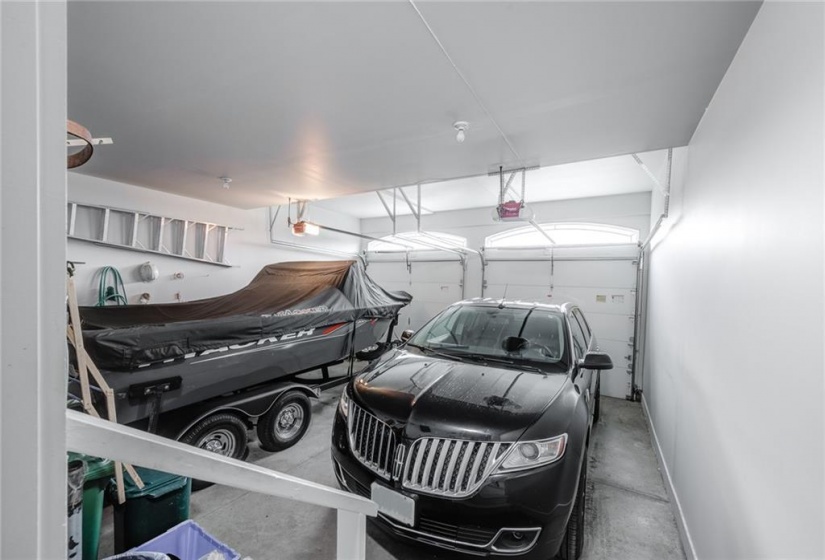 2-Car Garage with Natural Light