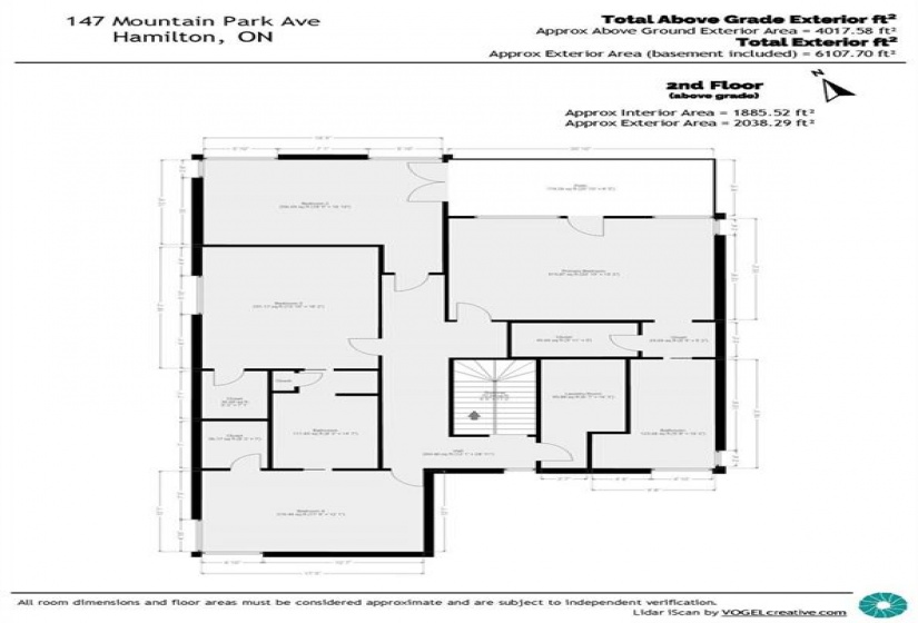 Second Floor Floor Plan