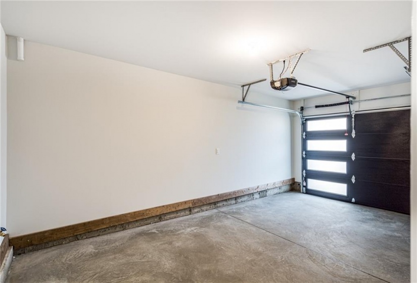 Private garage with direct access to the home