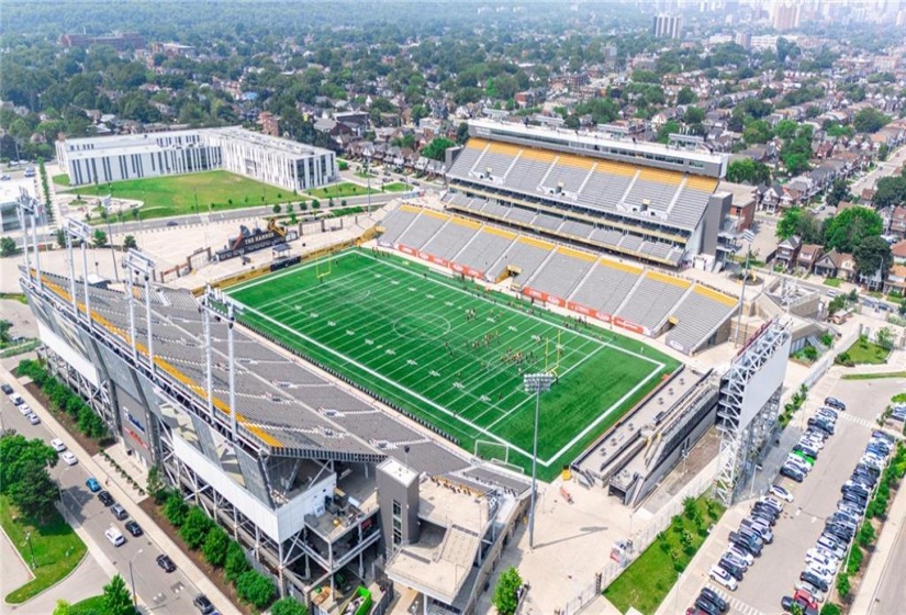 Walk to Tim Horton’s field