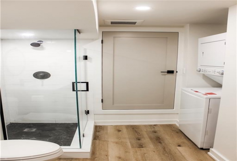 Basement Bath and Laundry