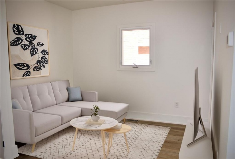 Main Floor Living Room - Virtually Staged